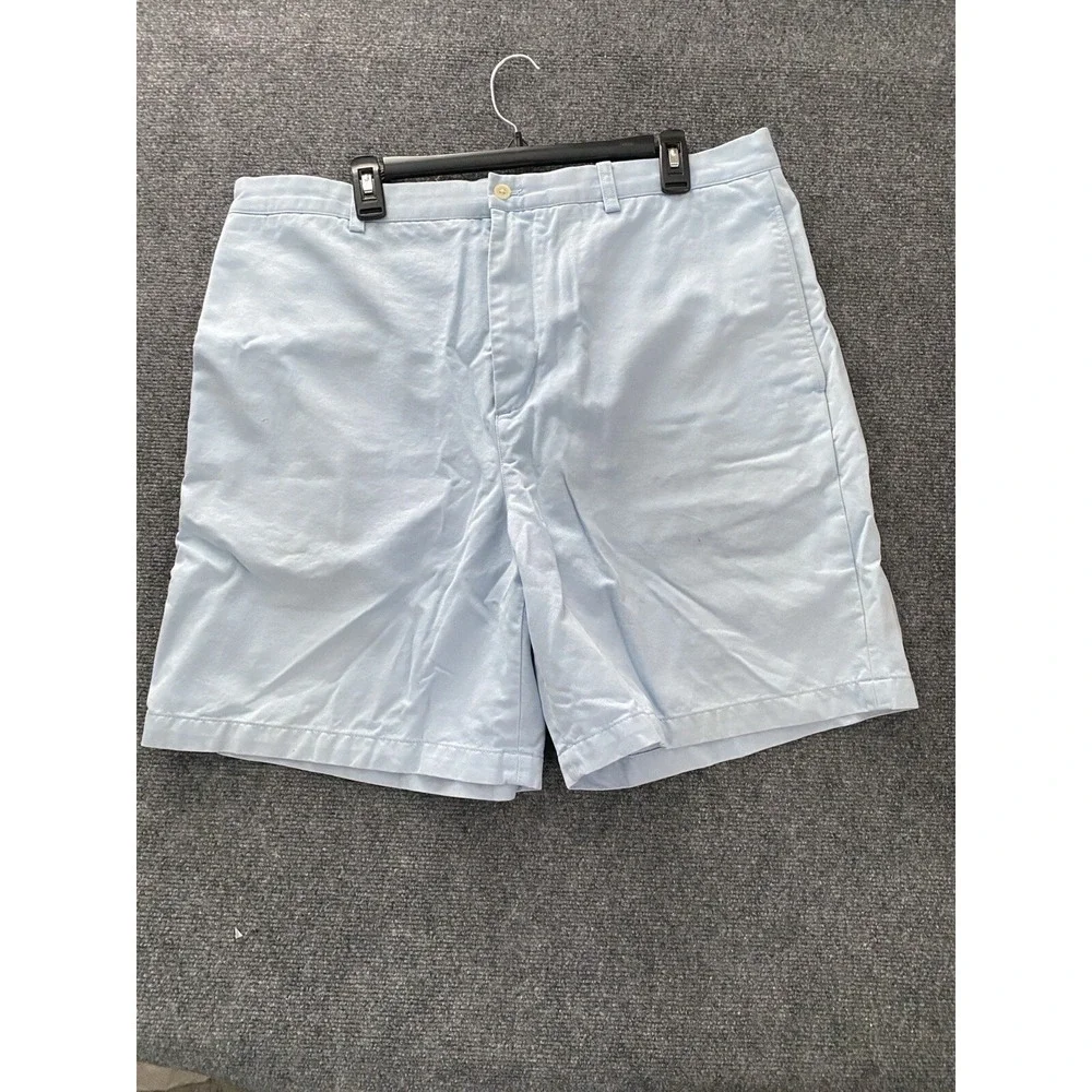 Vineyard Vines Chino‎ Shorts 38 Light Blue Men's Casual Dress Golf 100% Cotton